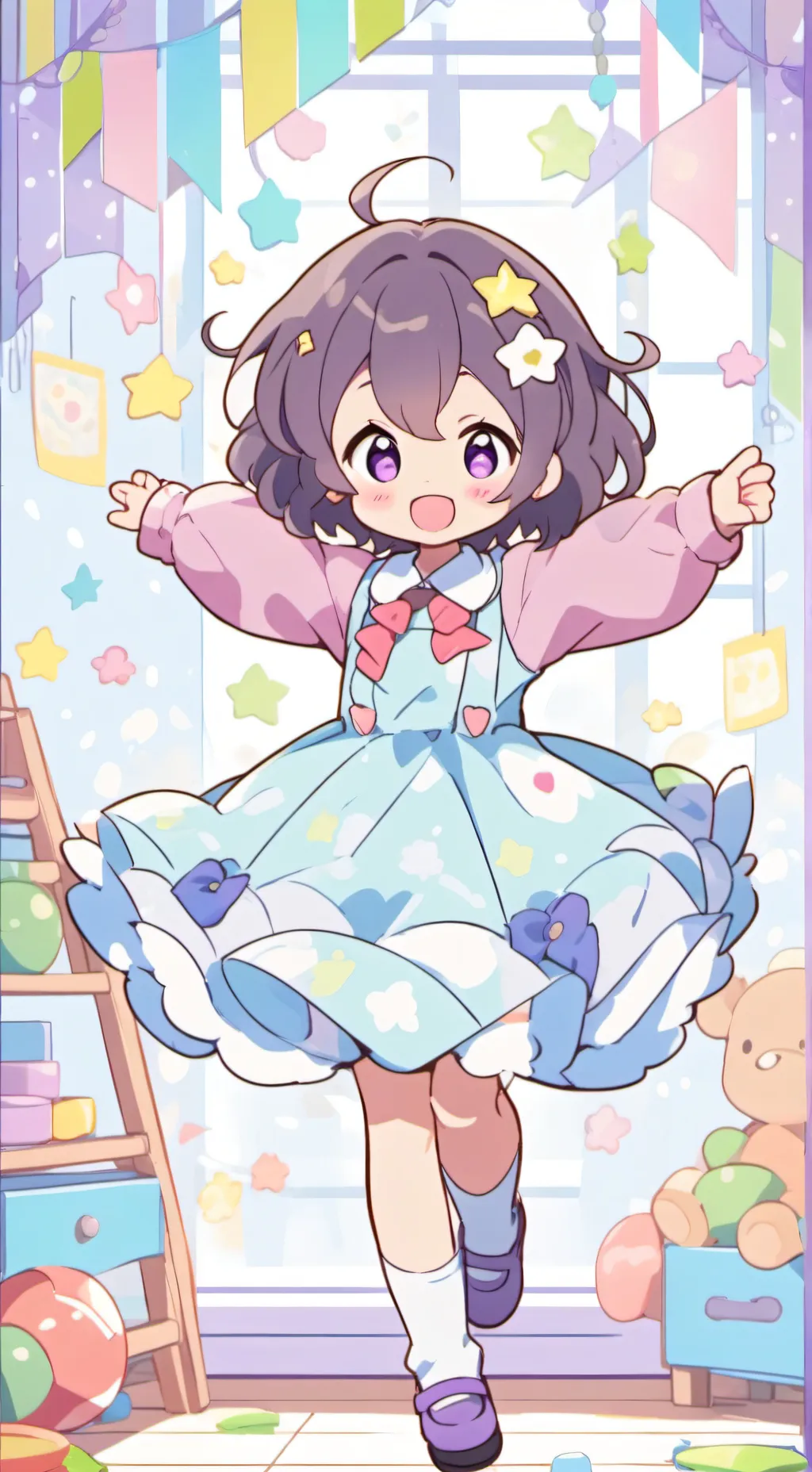 ai character: Майла  background