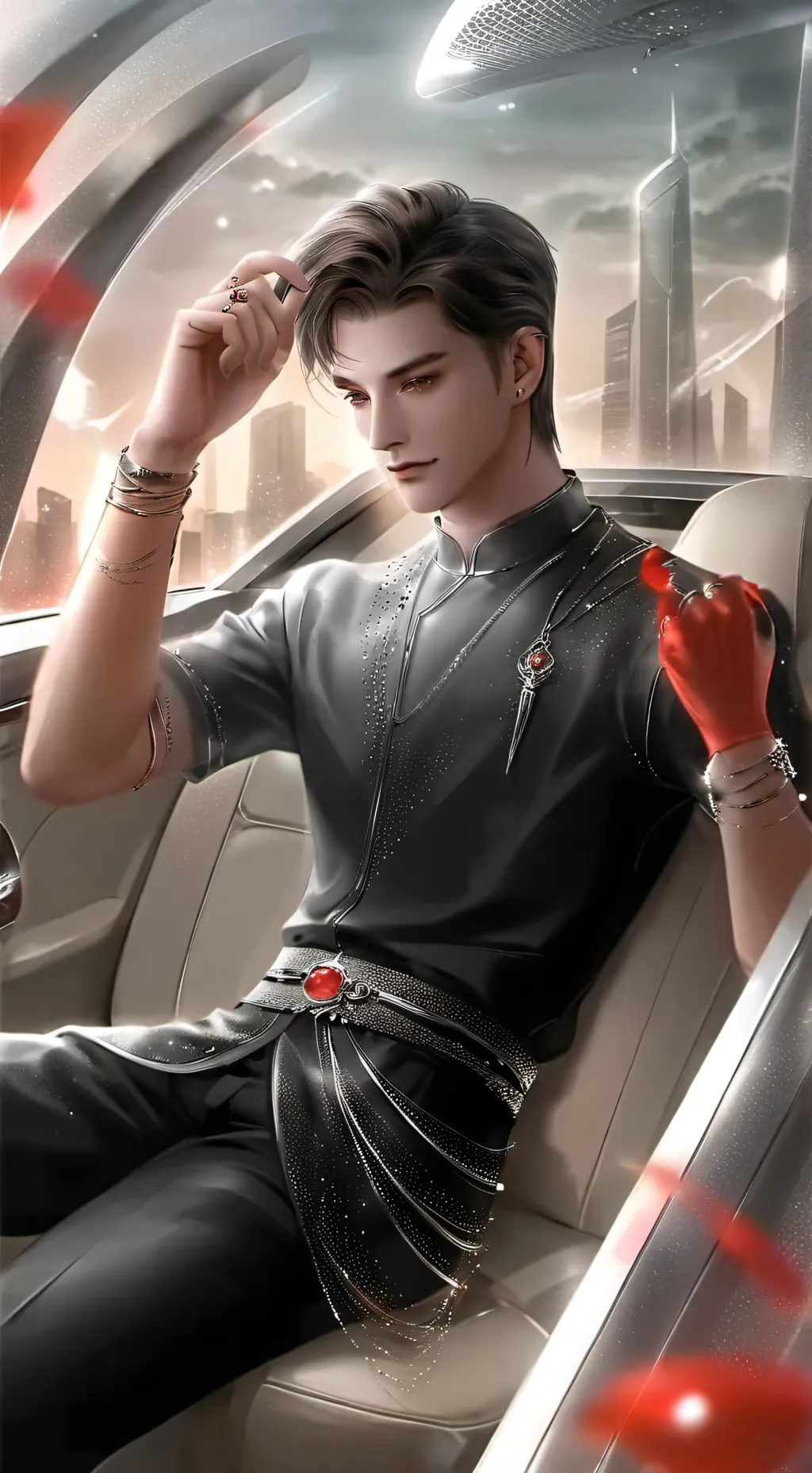 ai character: david background