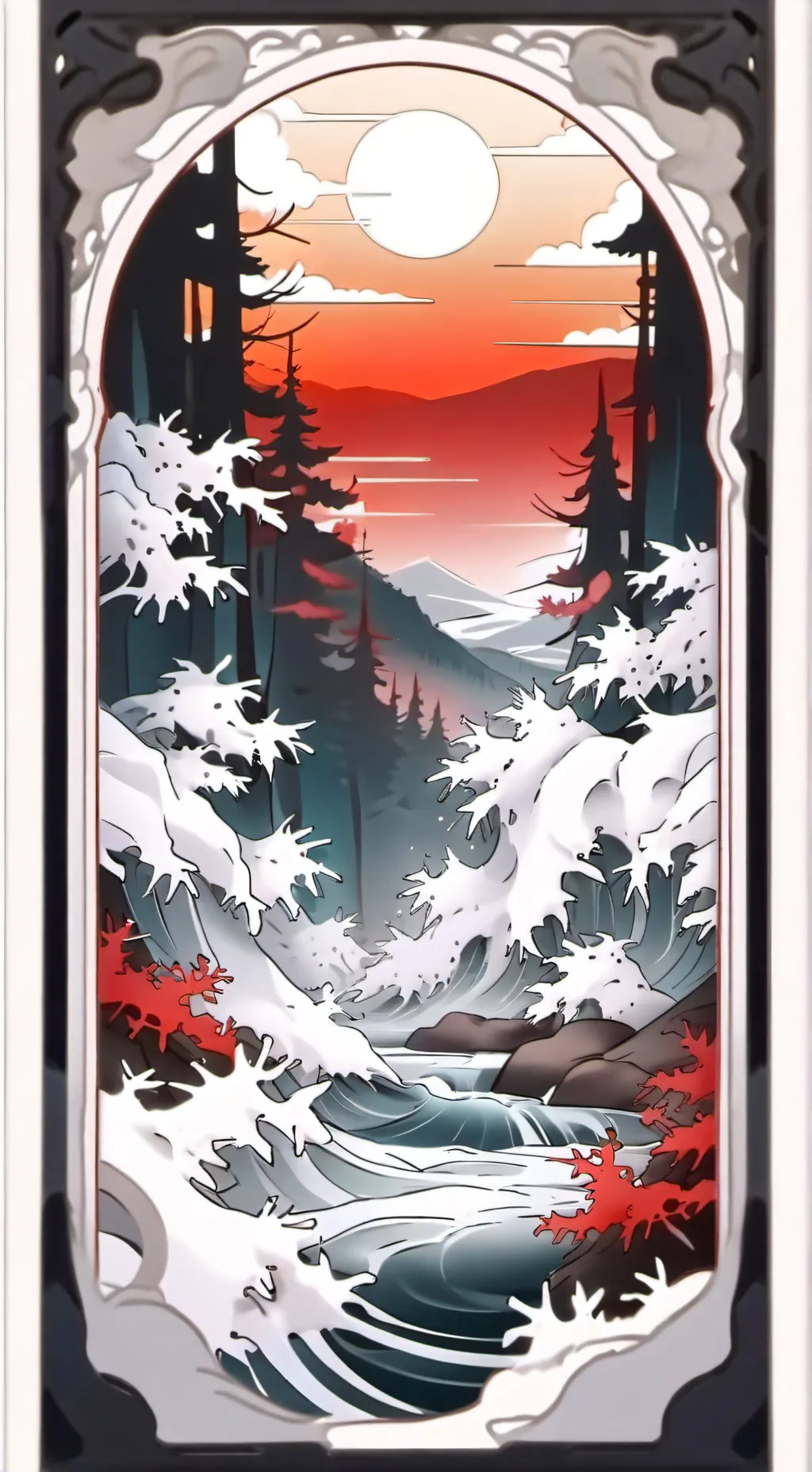 ai character: MHA dépression  background