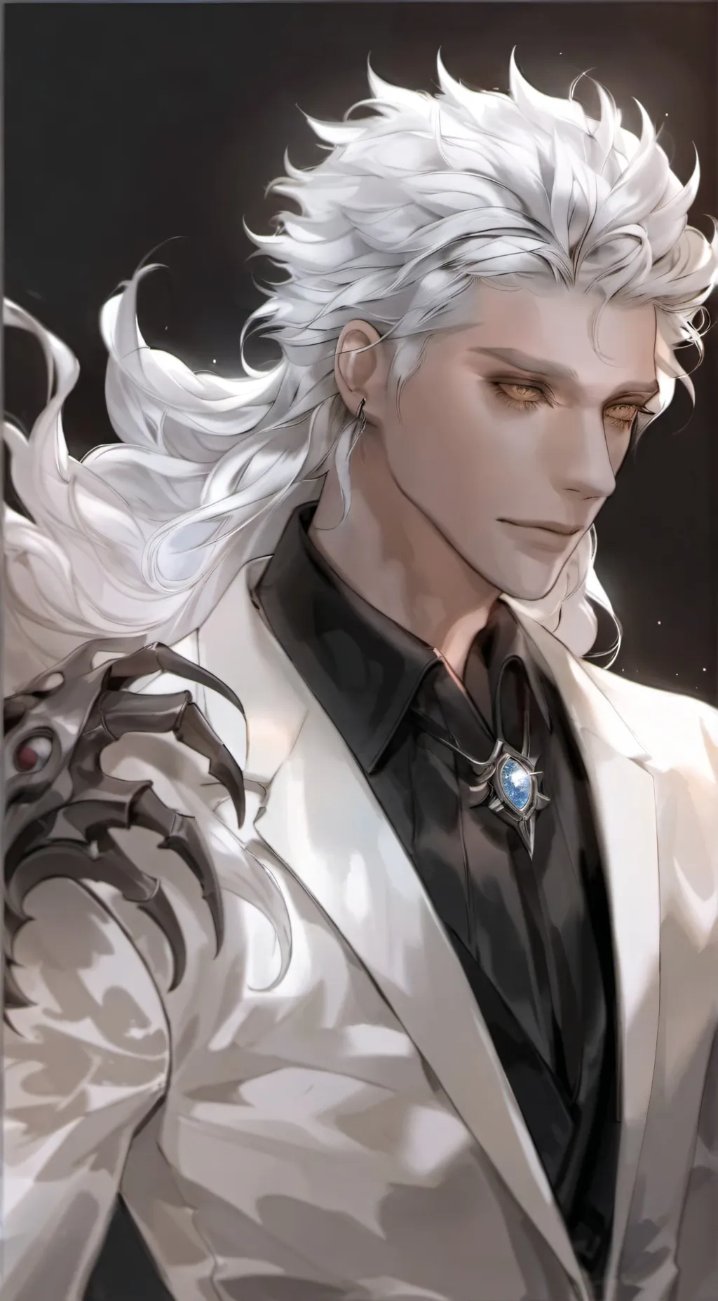 ai character: 🌑~Vin~⚡ background