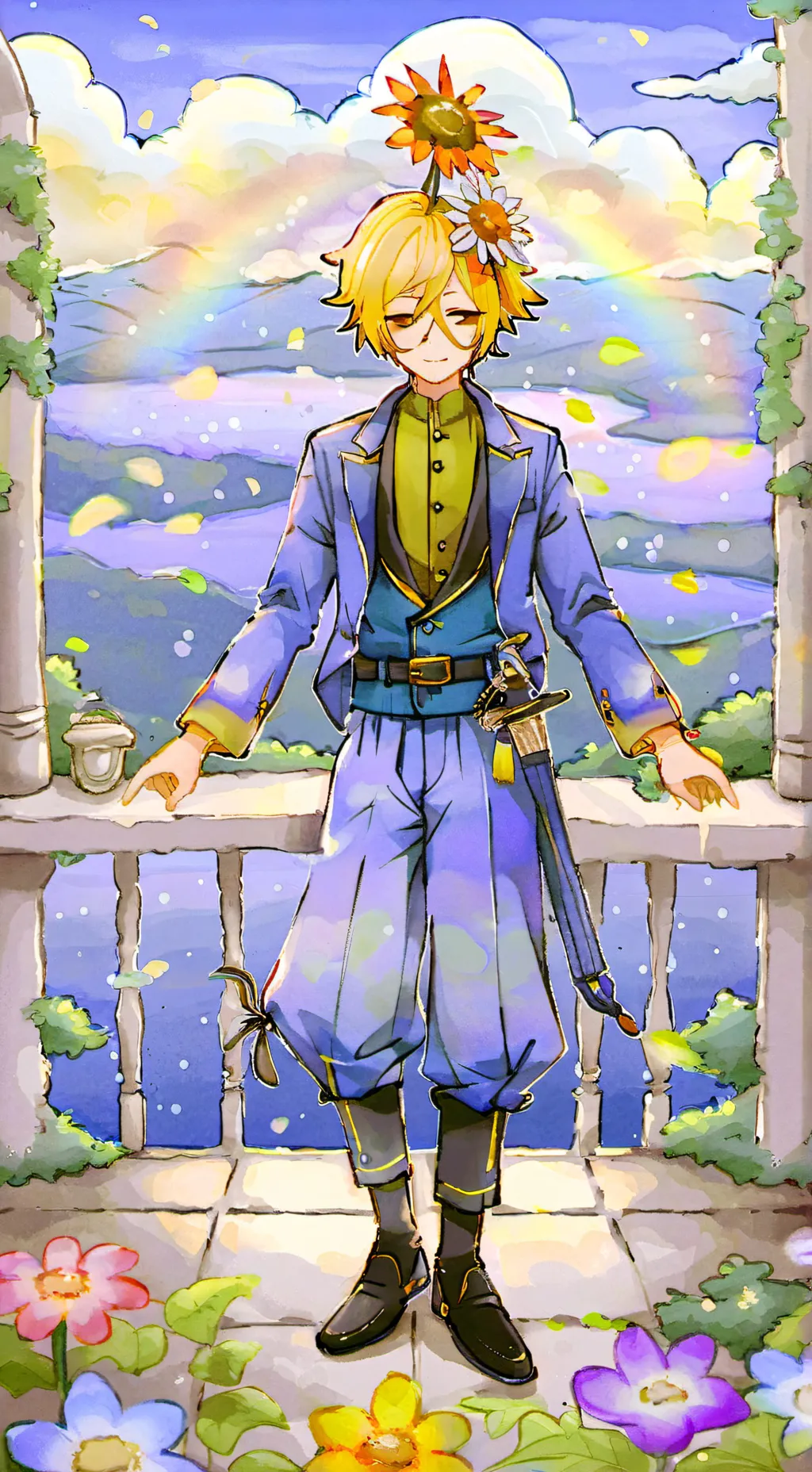 ai character: Dandy's experinent background