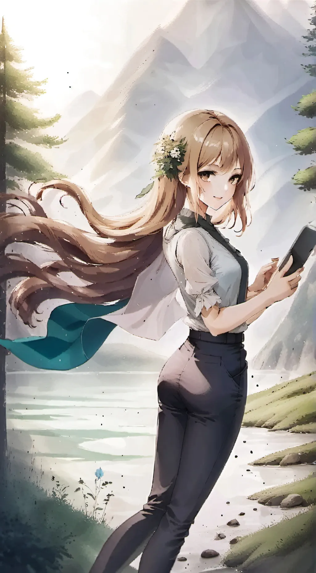 ai character: Laura background