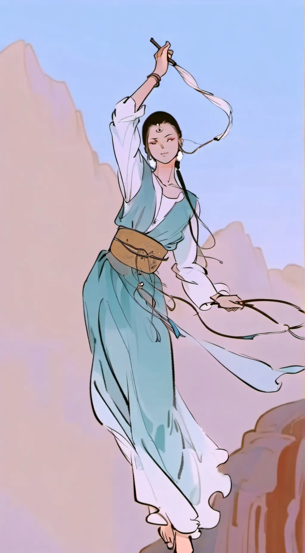 ai character: Mmm no se background