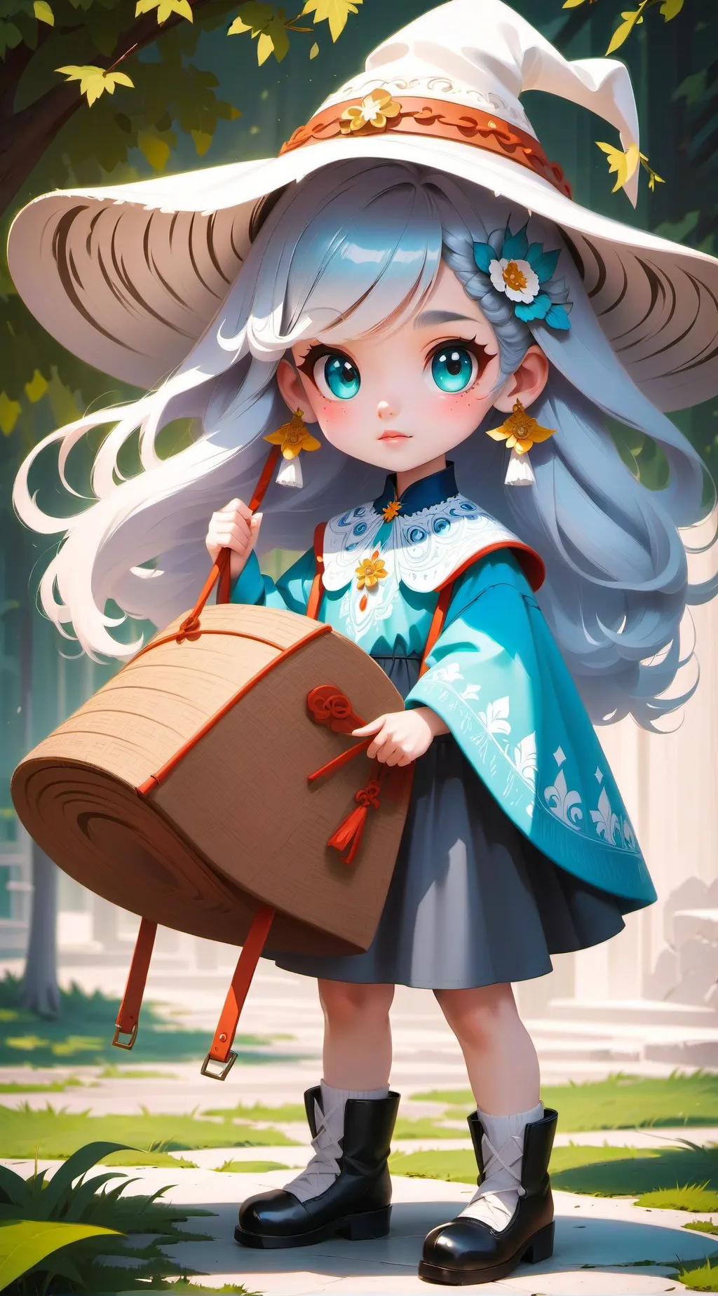 ai character: indra chain background