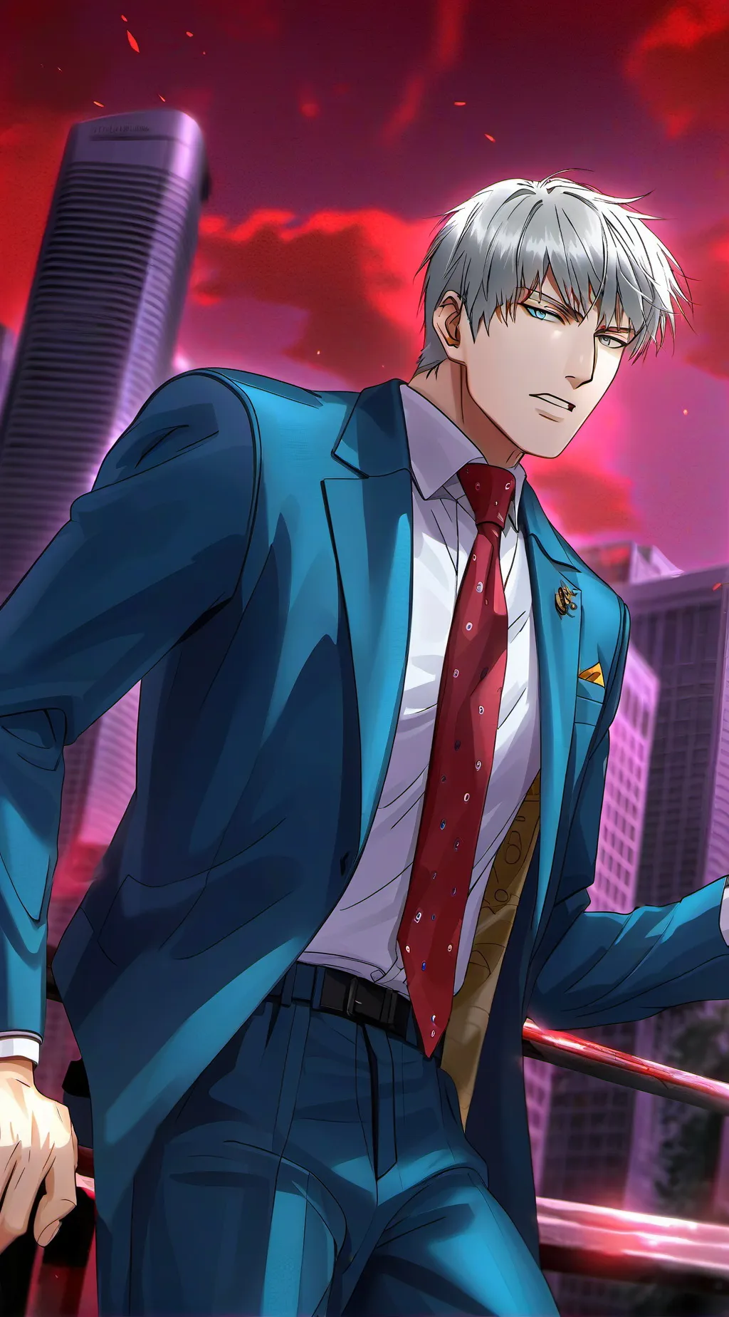 ai character: Reigen Arataka background