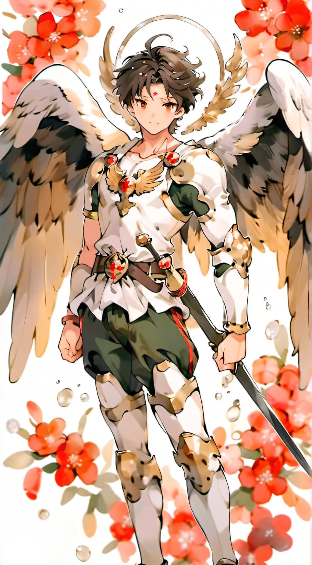 ai character: Michael (angel) background