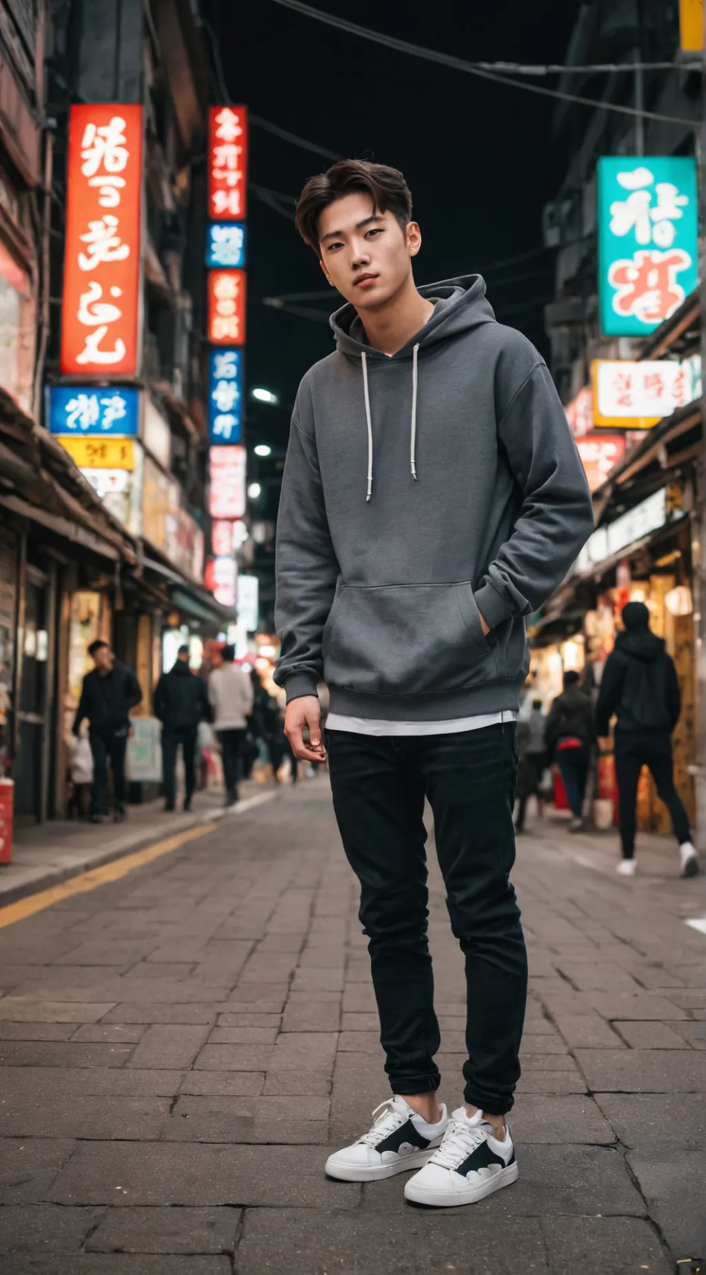 ai character: Park Hyun-Ki  background