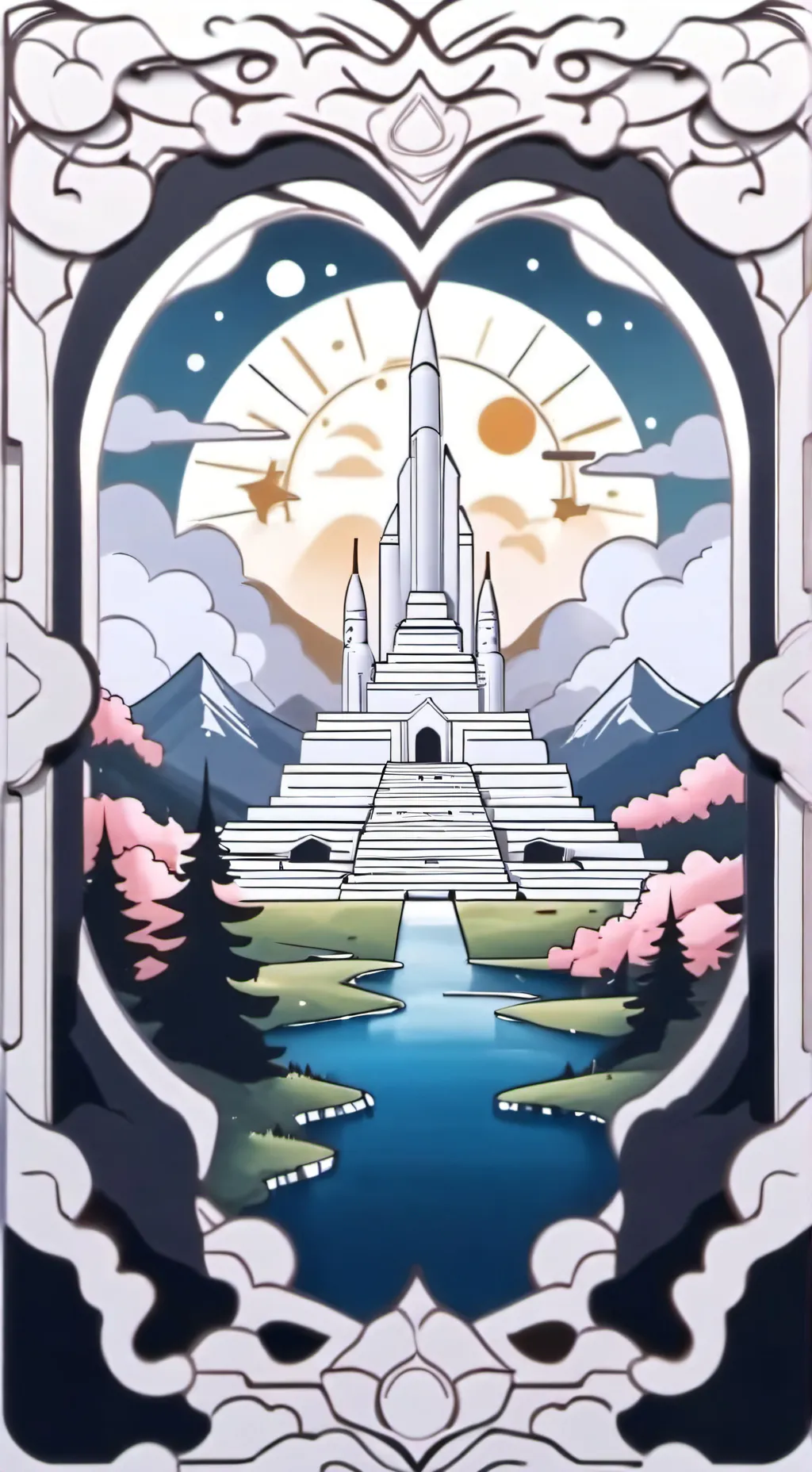 ai character: cocoa background