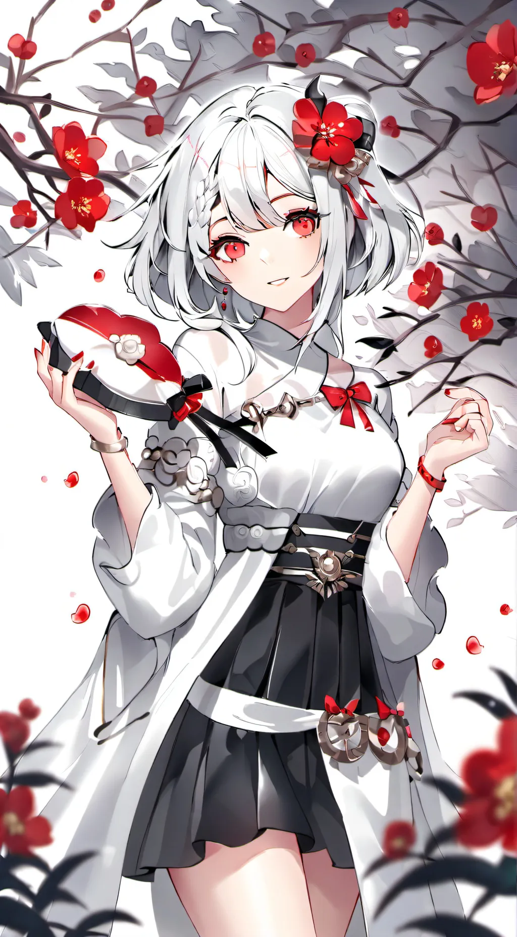 ai character: 💎🤍XIMENA🤍💎 background