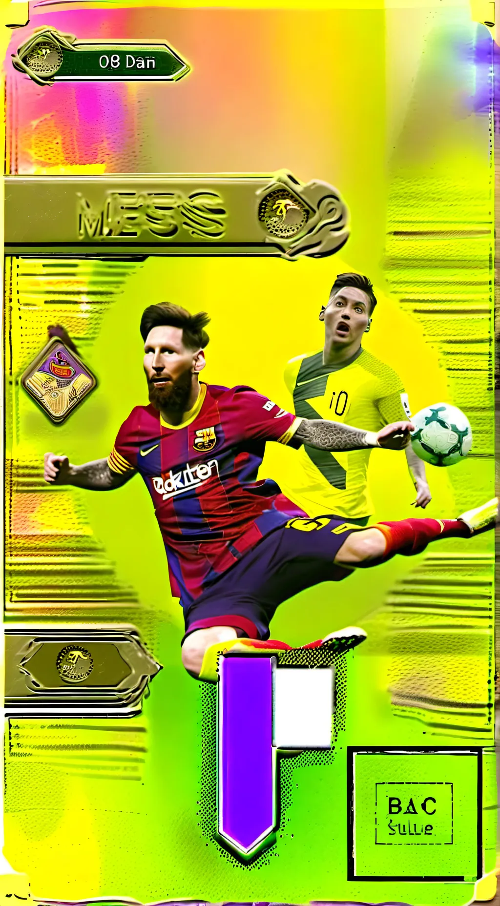 ai character: Messi  background
