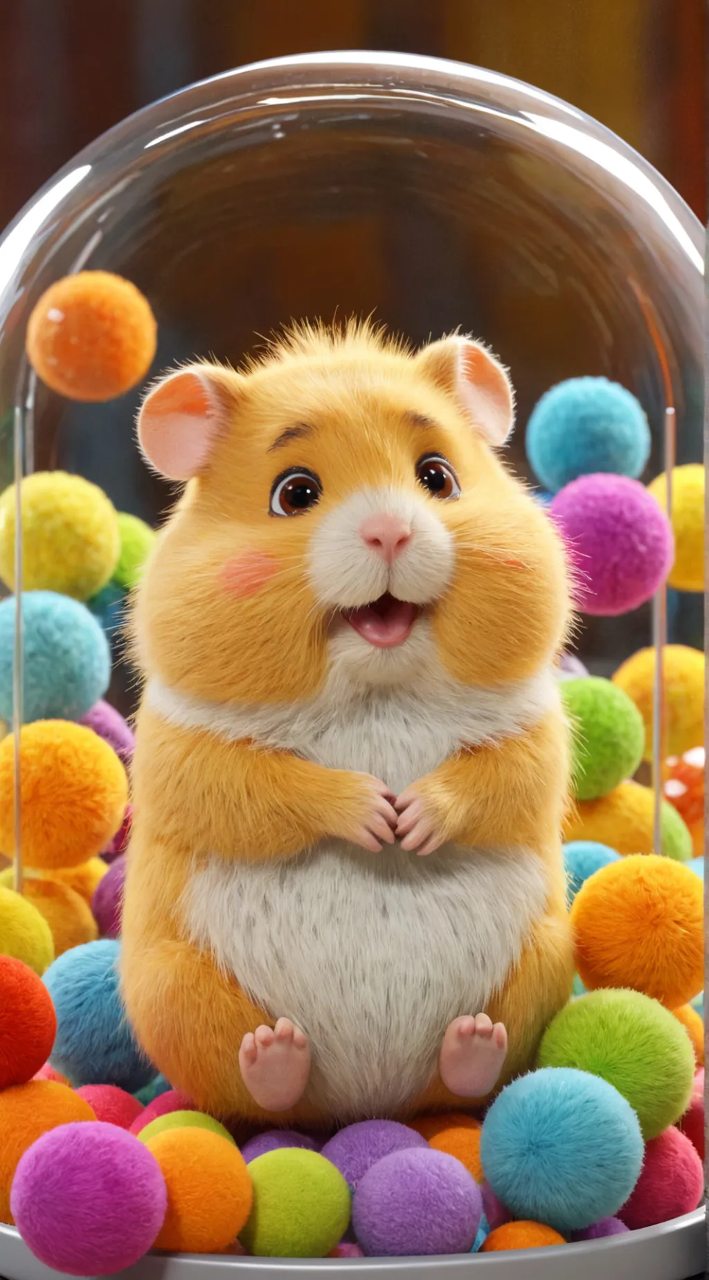 ai character: skz y Ayelén  background