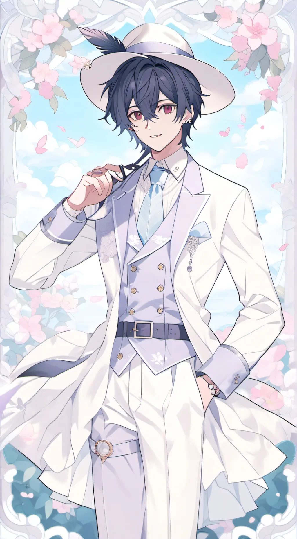 ai character: Oliver background