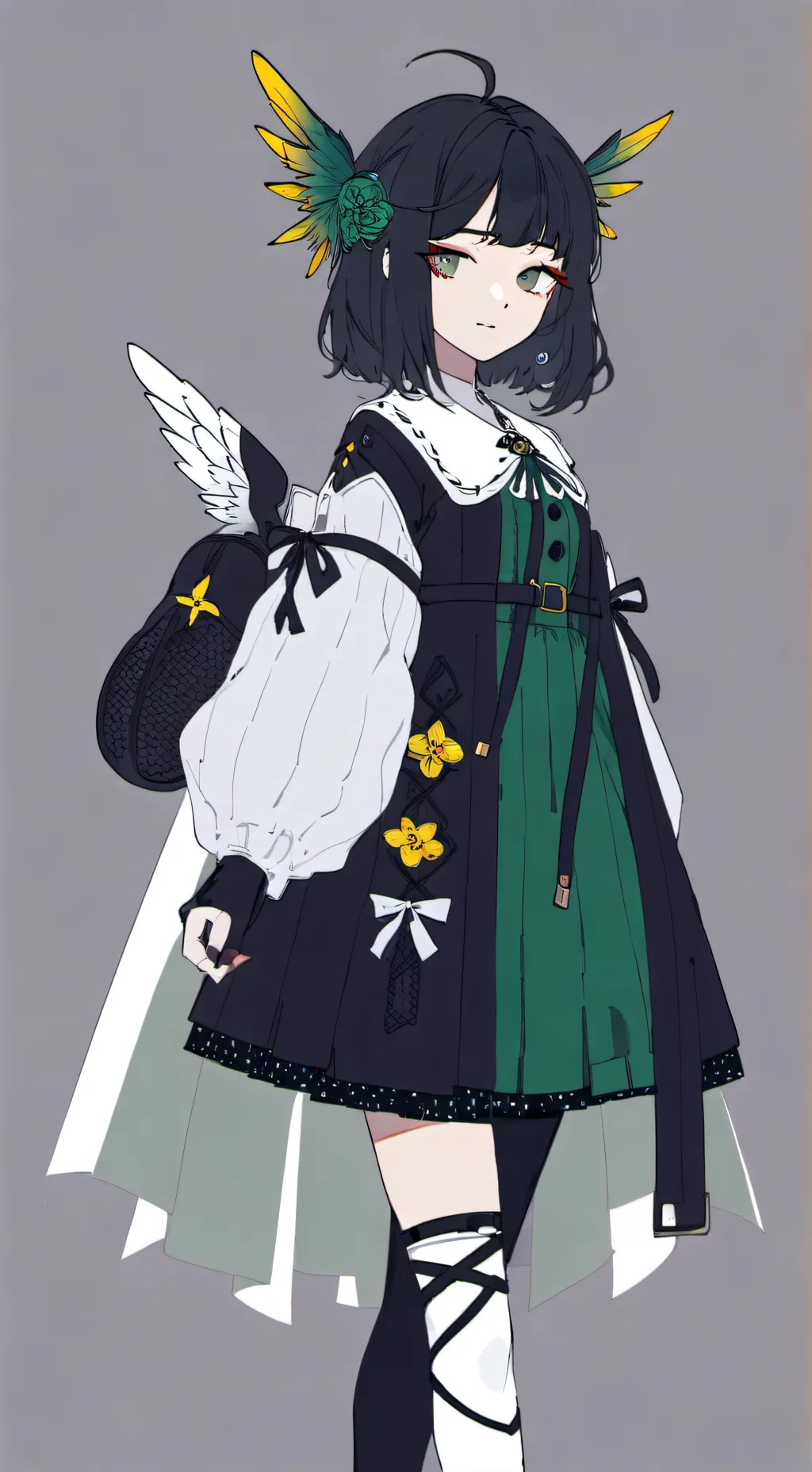 ai character: Mha  background