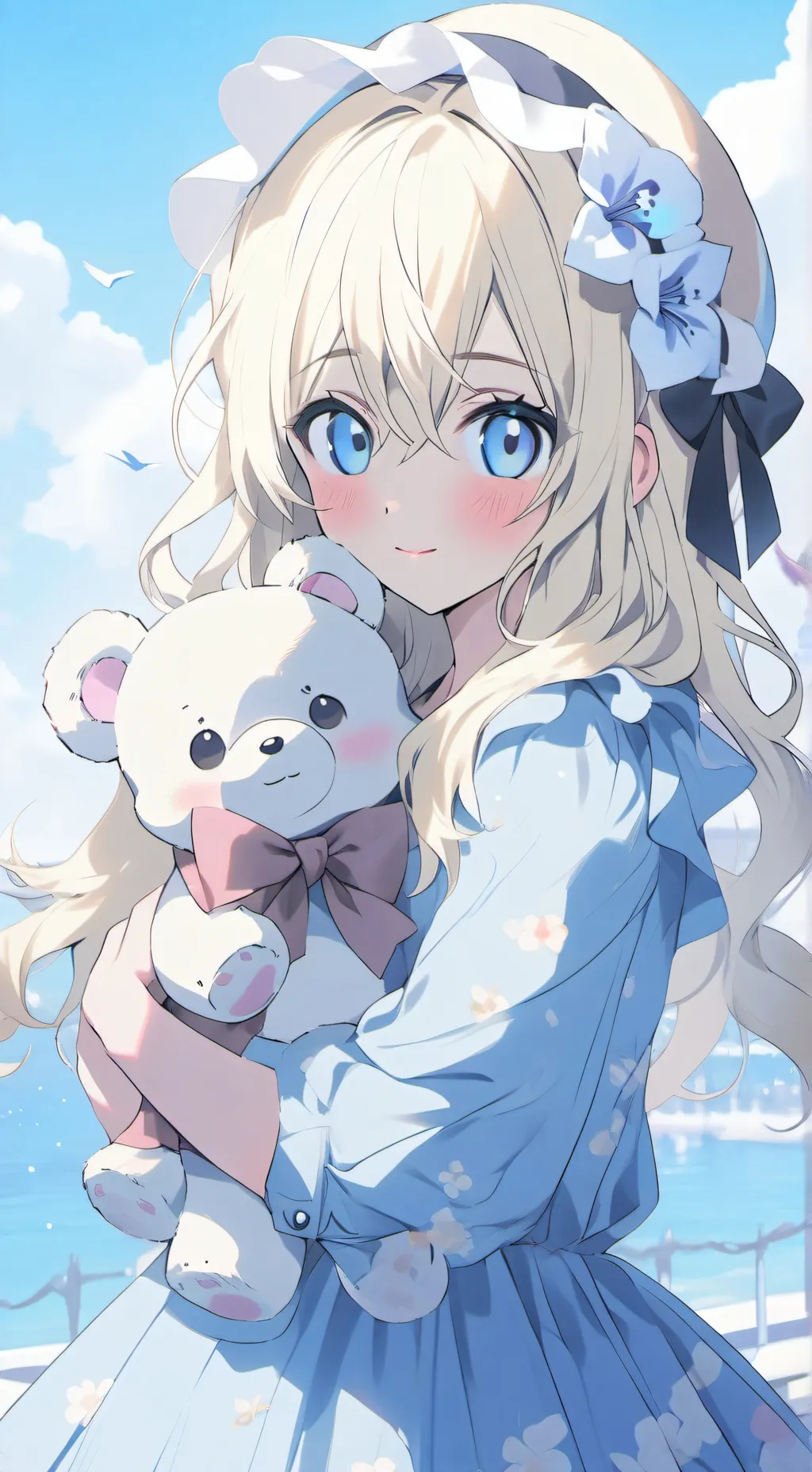 ai character: Melanie  background