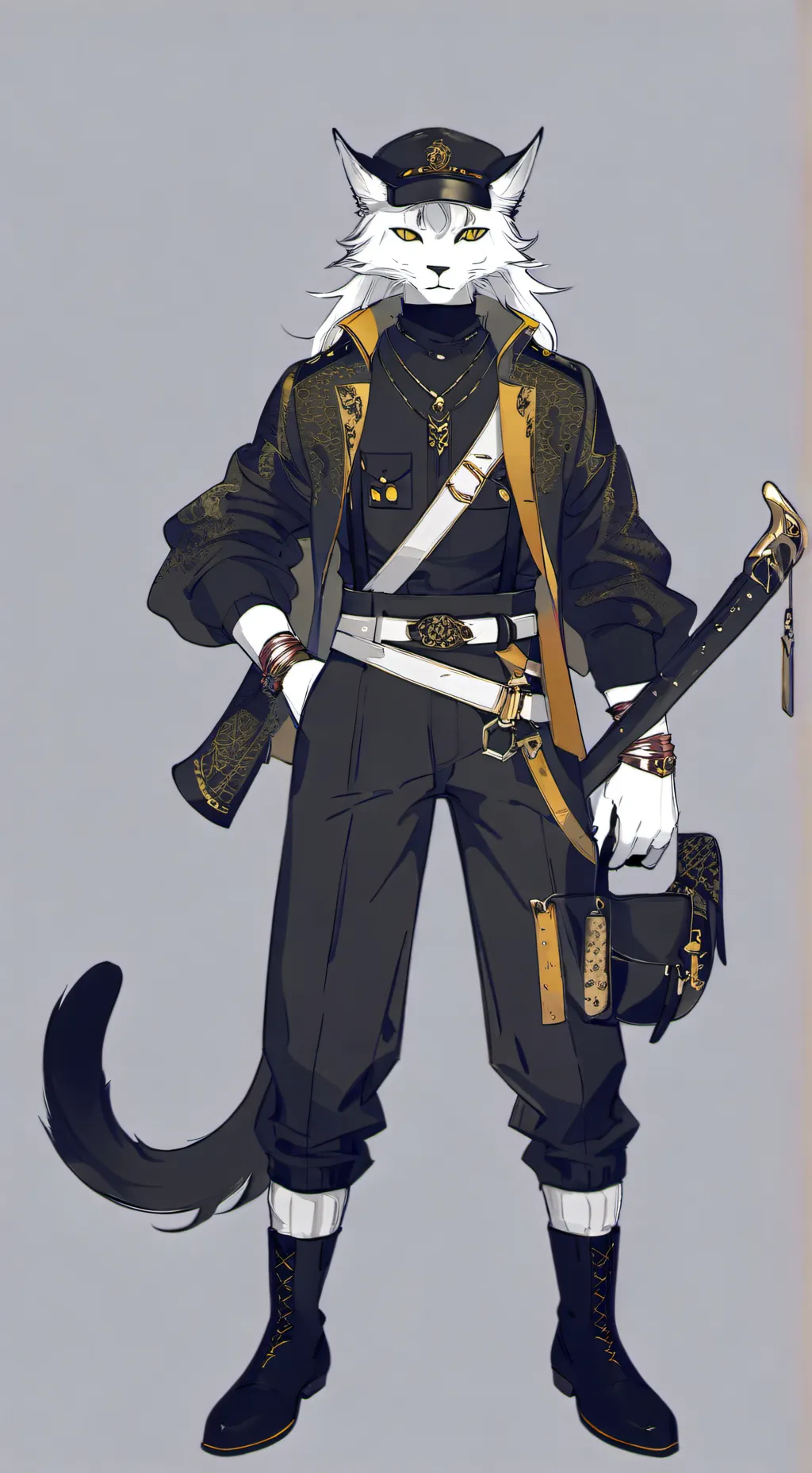 Talkie AI - Chat with Cat blanc