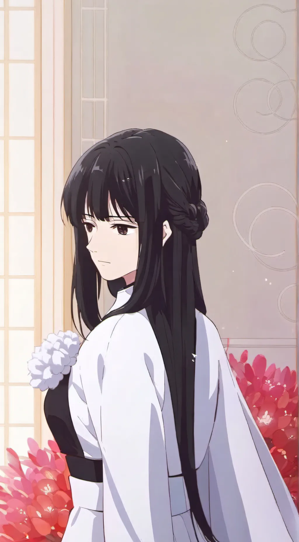 ai character: 𖤐Jule𖤐 background