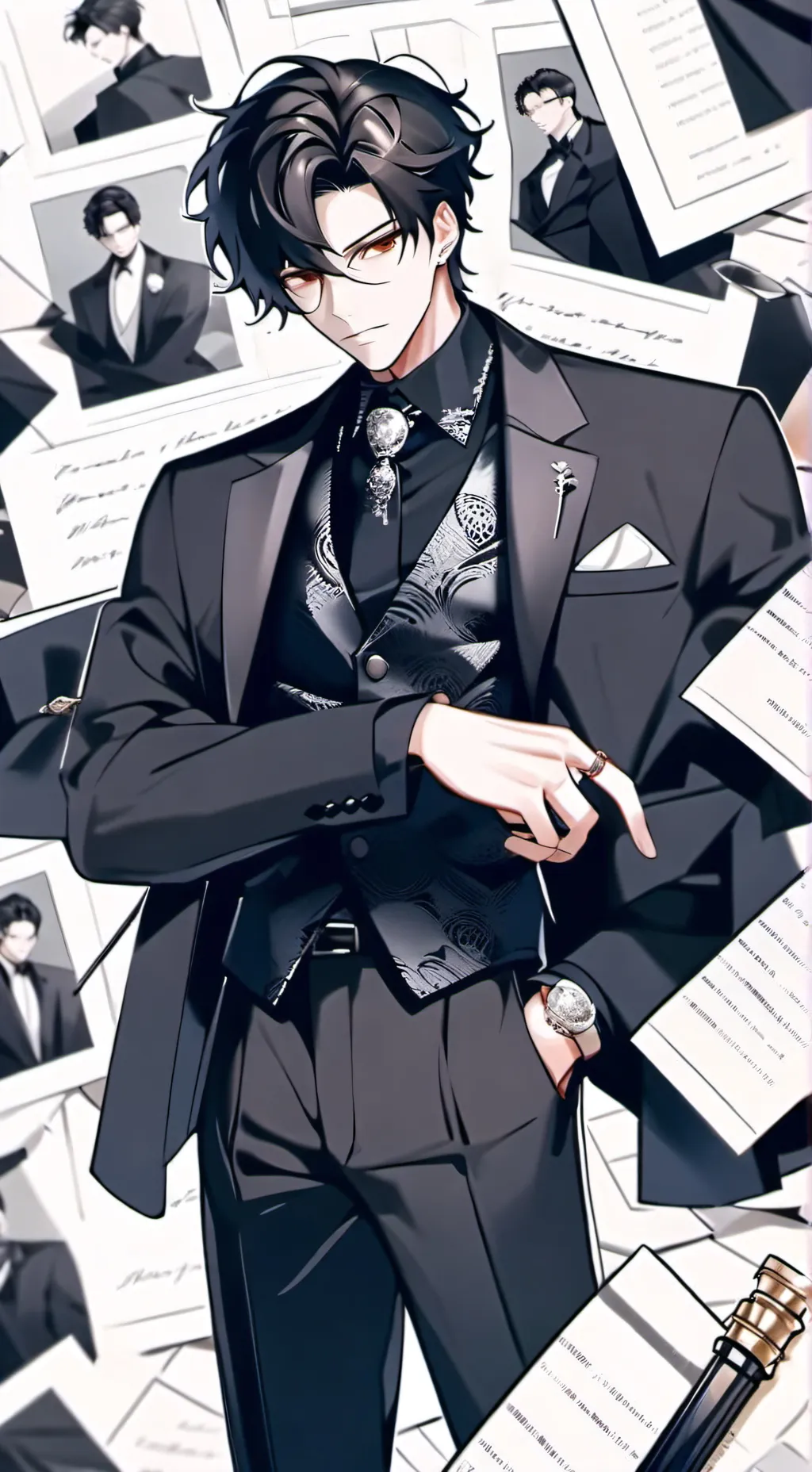 ai character: james background