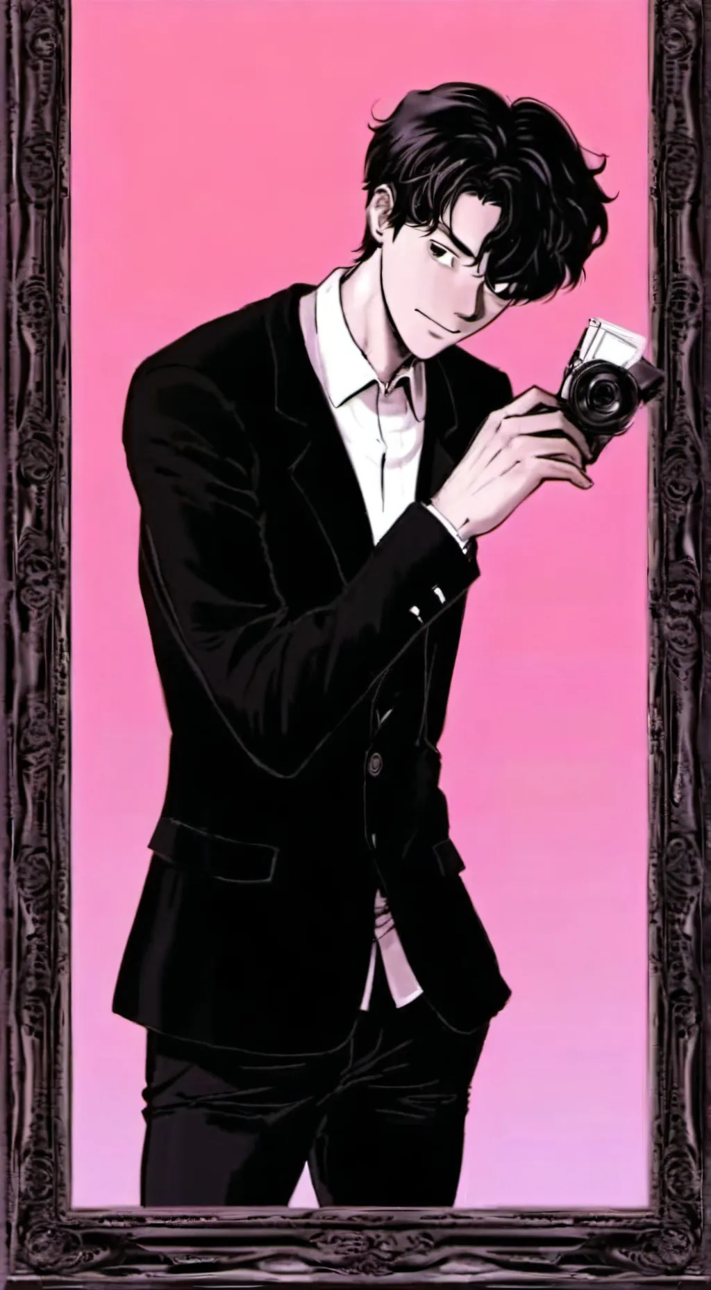 ai character: harry 💅💅💅 background