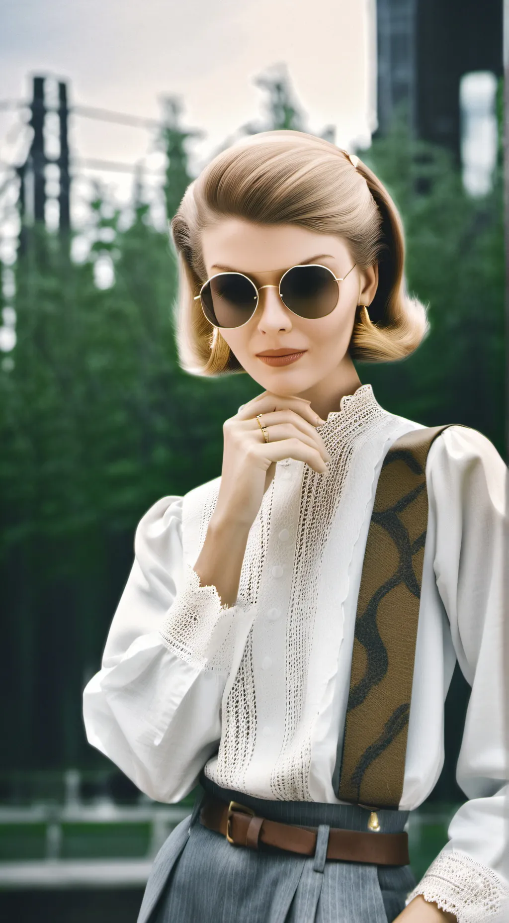 ai character: Diana  background