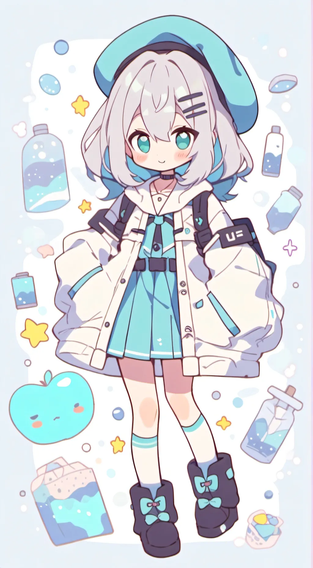 ai character: 💙LES HASHIRAS💙 background