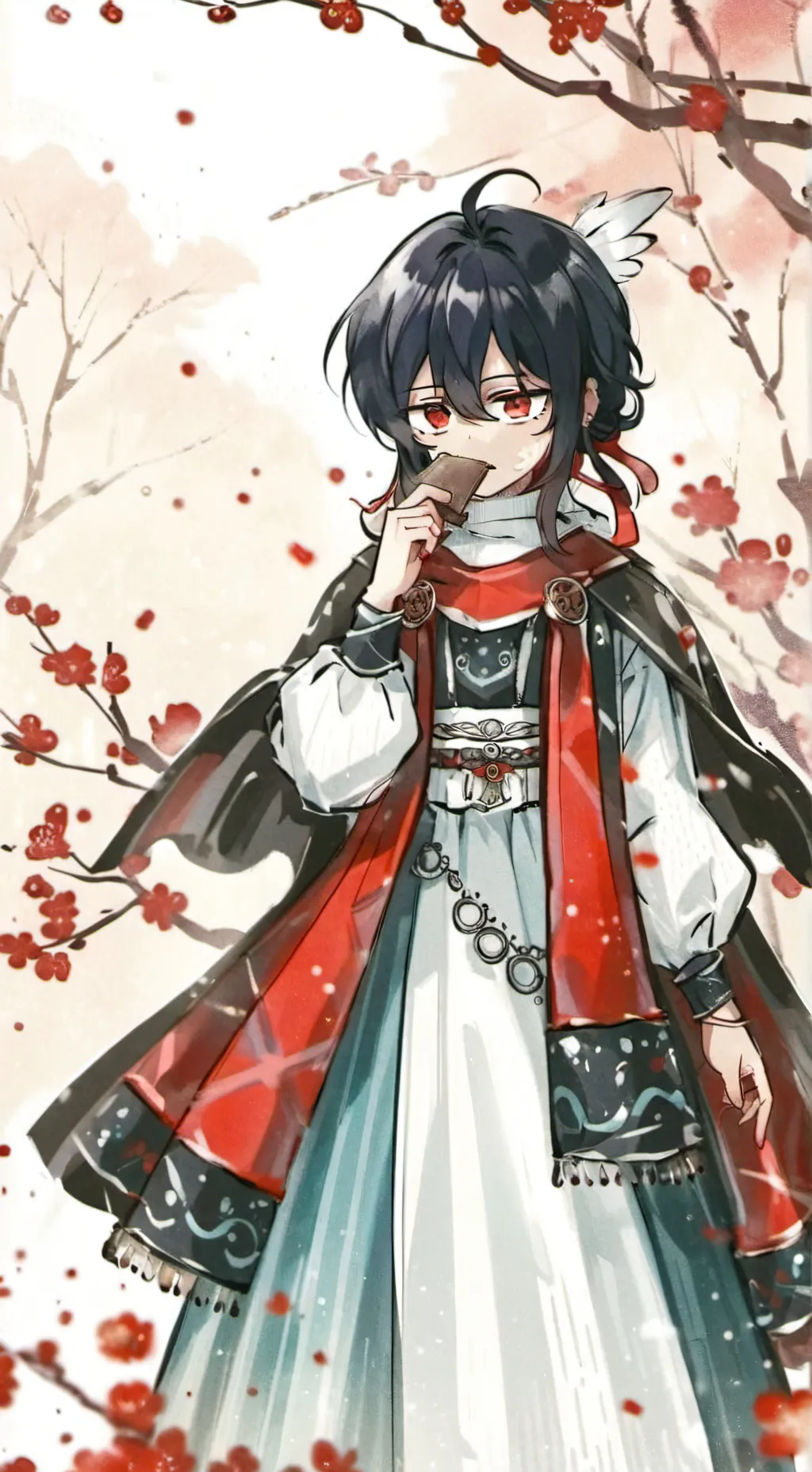 ai character: Mha murder mystery background