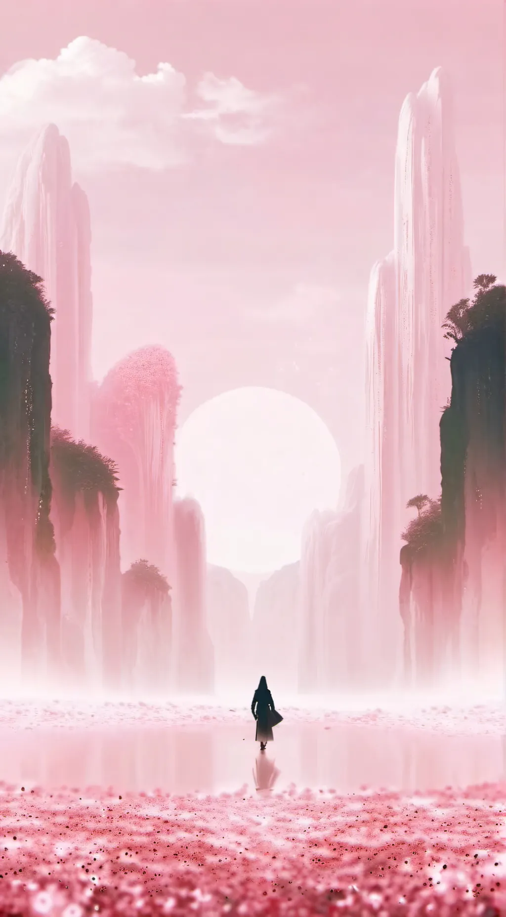 ai character: Hyunjin Stray kids background