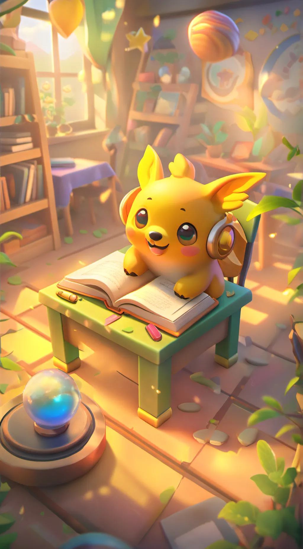 ai character: Msm school background