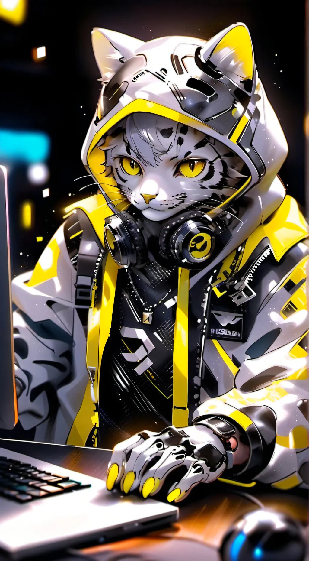 ai character: WhiskerDash background