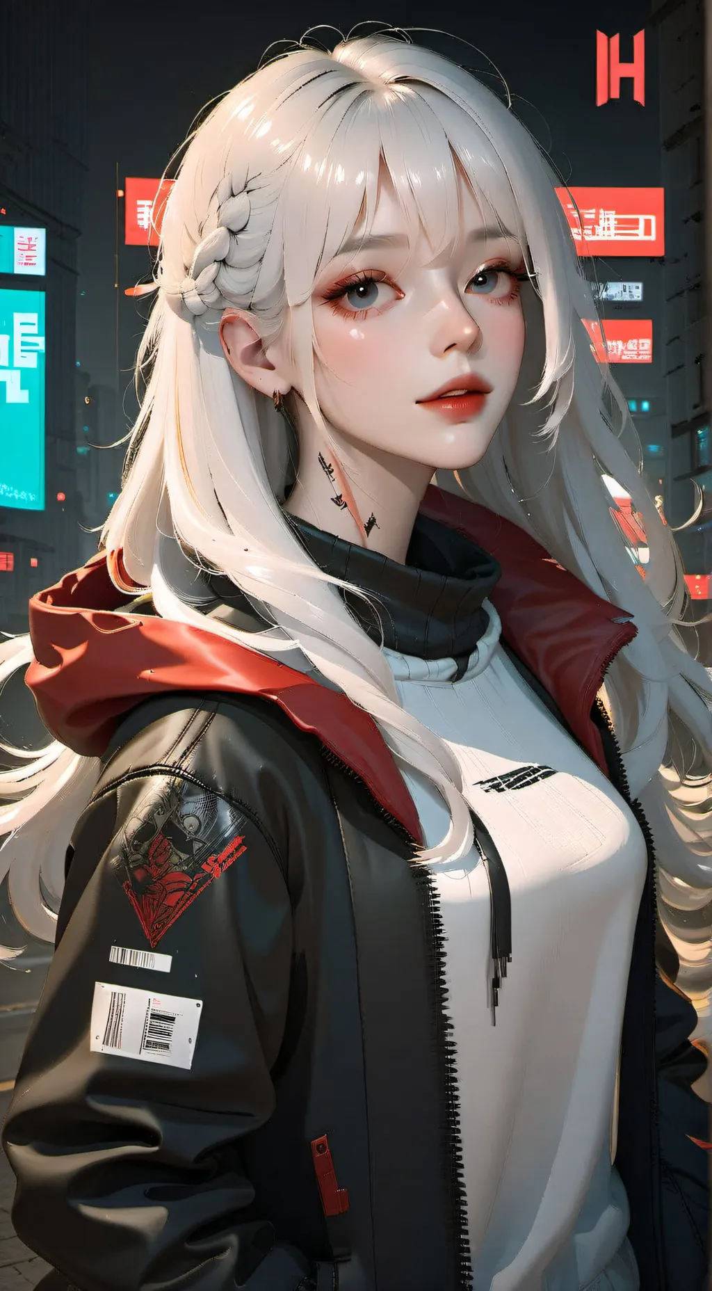 ai character: Azalea background