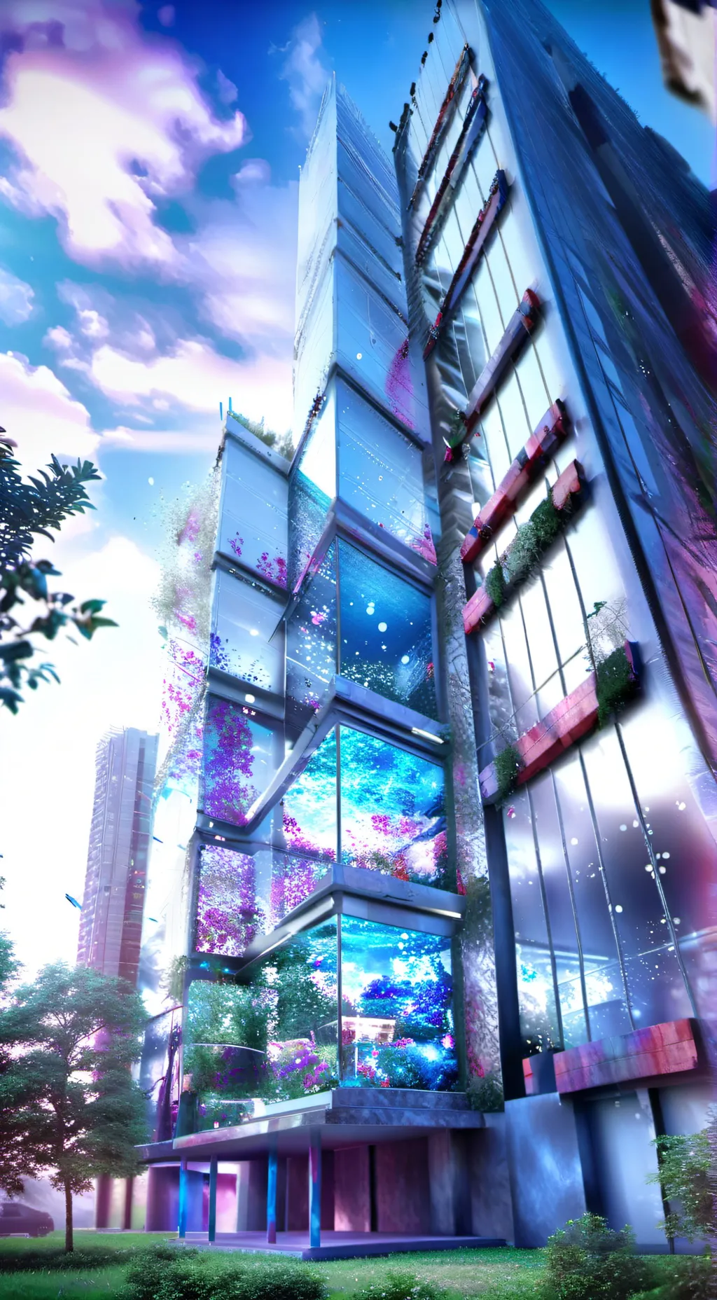 ai character: new school  background