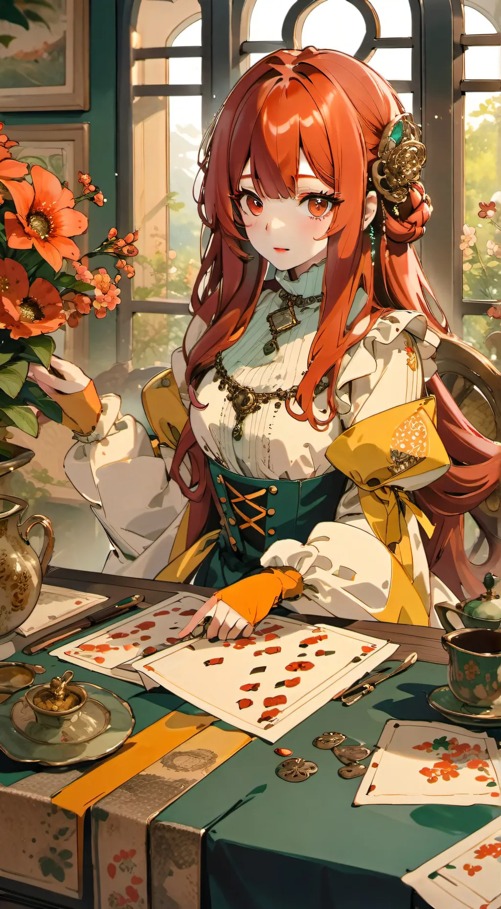 ai character: lialyn MEA Jane  background