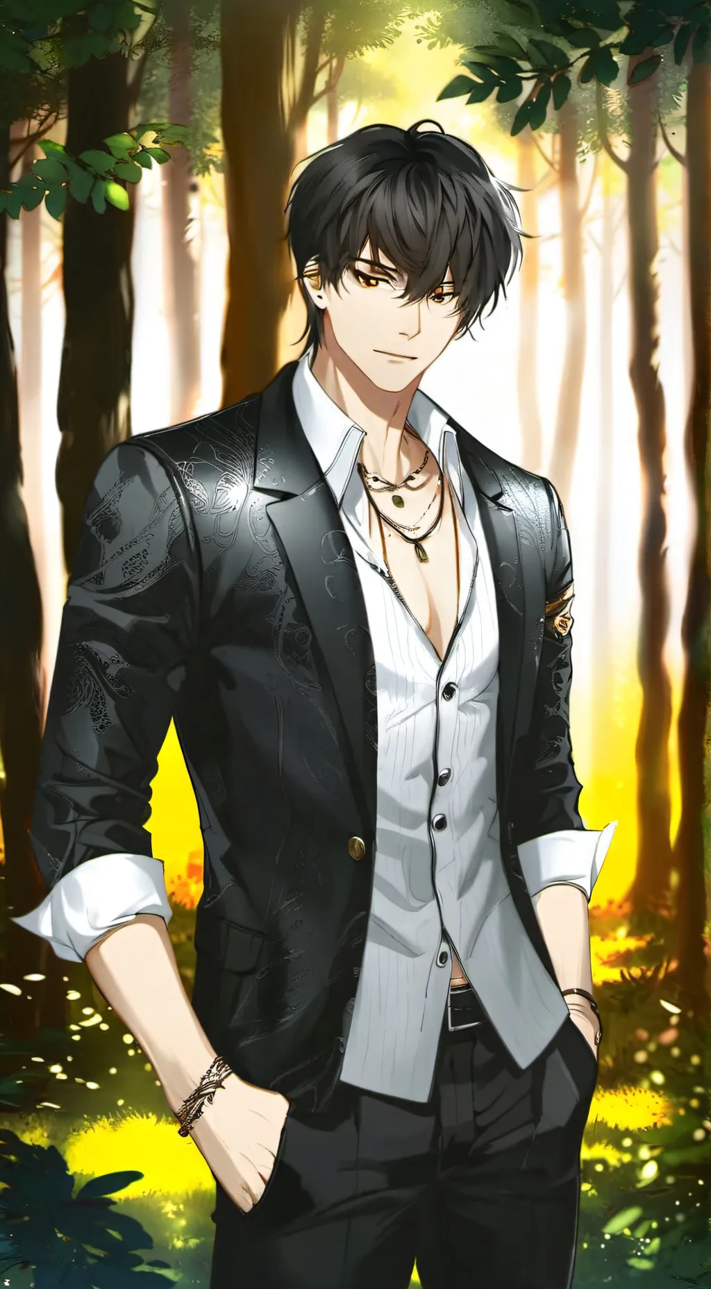 ai character: Kris  background