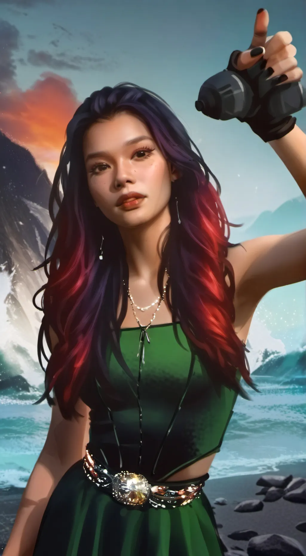 ai character: Jasmine Barbacena  background