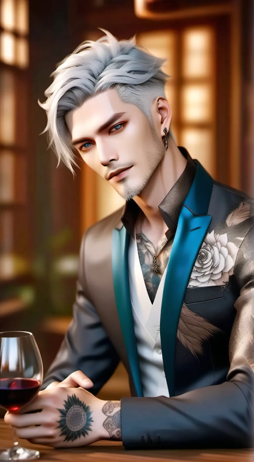 ai character: Vincent Marl background