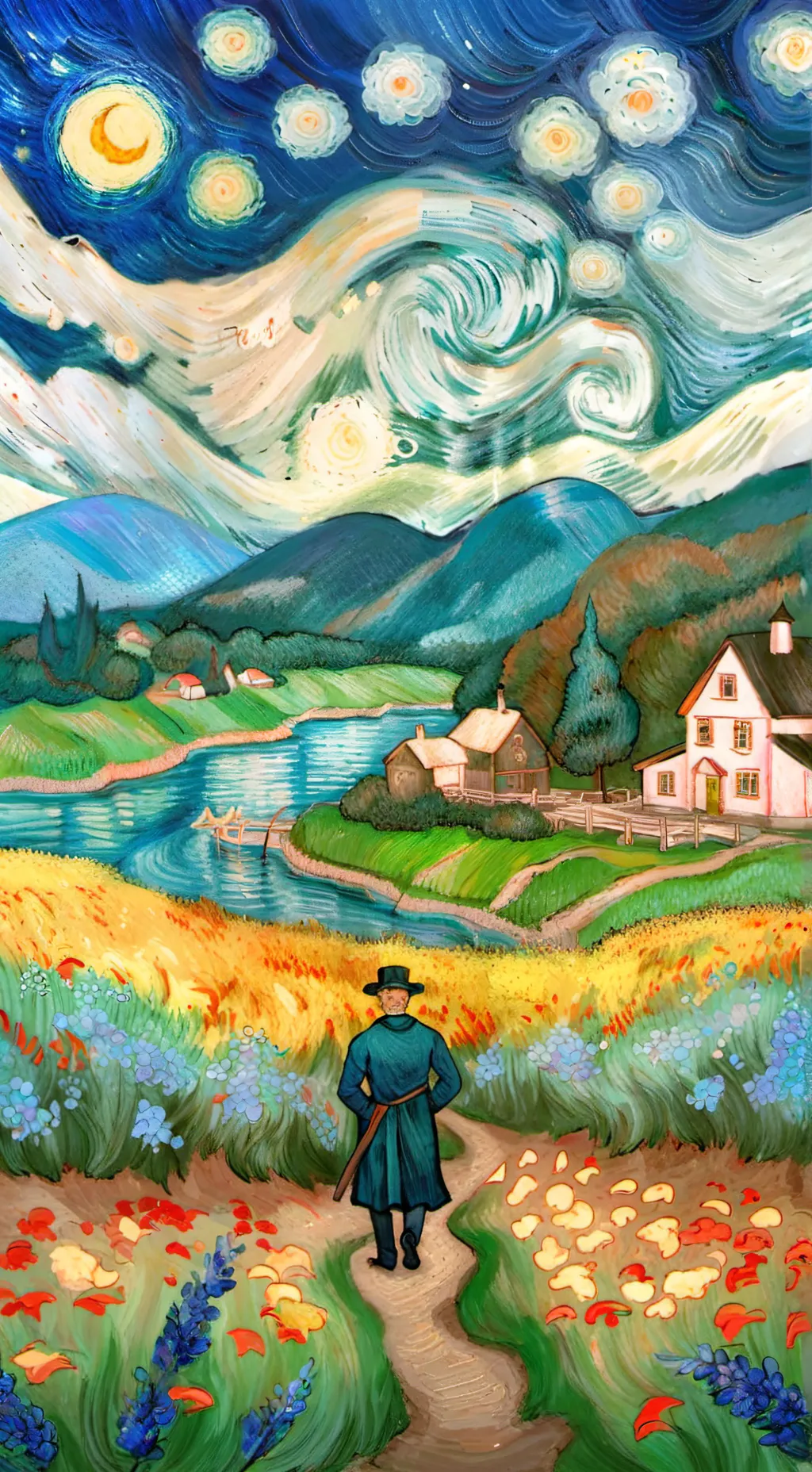 ai character: forsaken  background