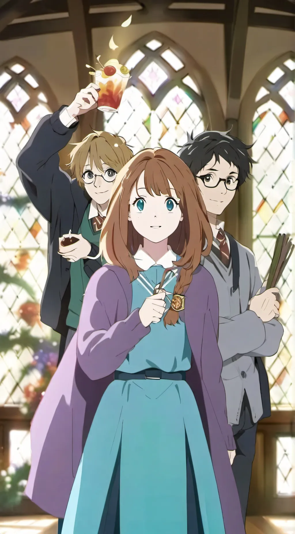 ai character: Harry Potter background