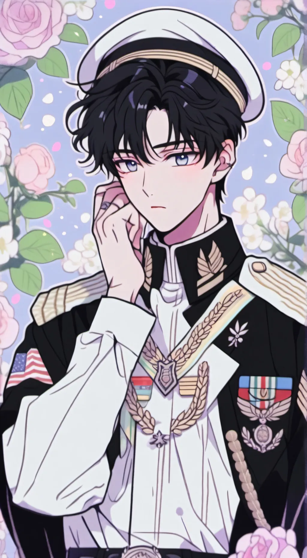 ai character: commander devin background