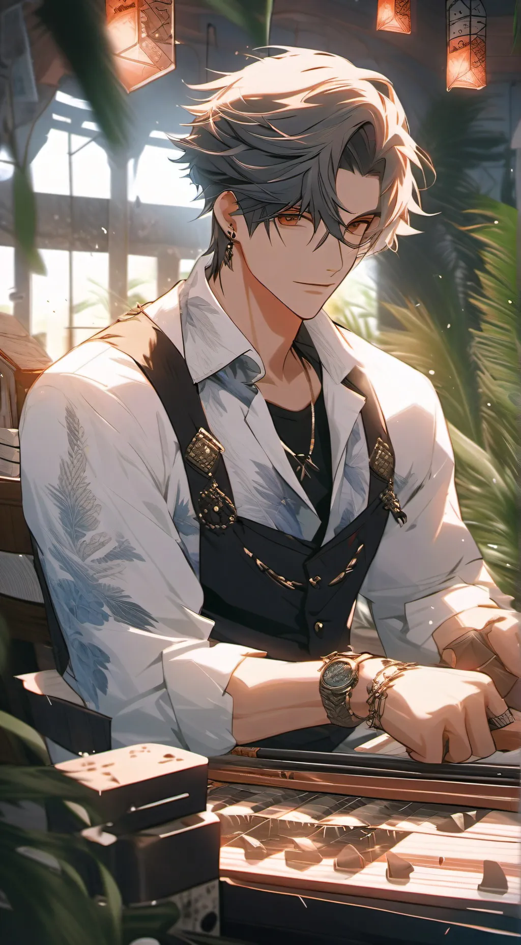 ai character: kyle background