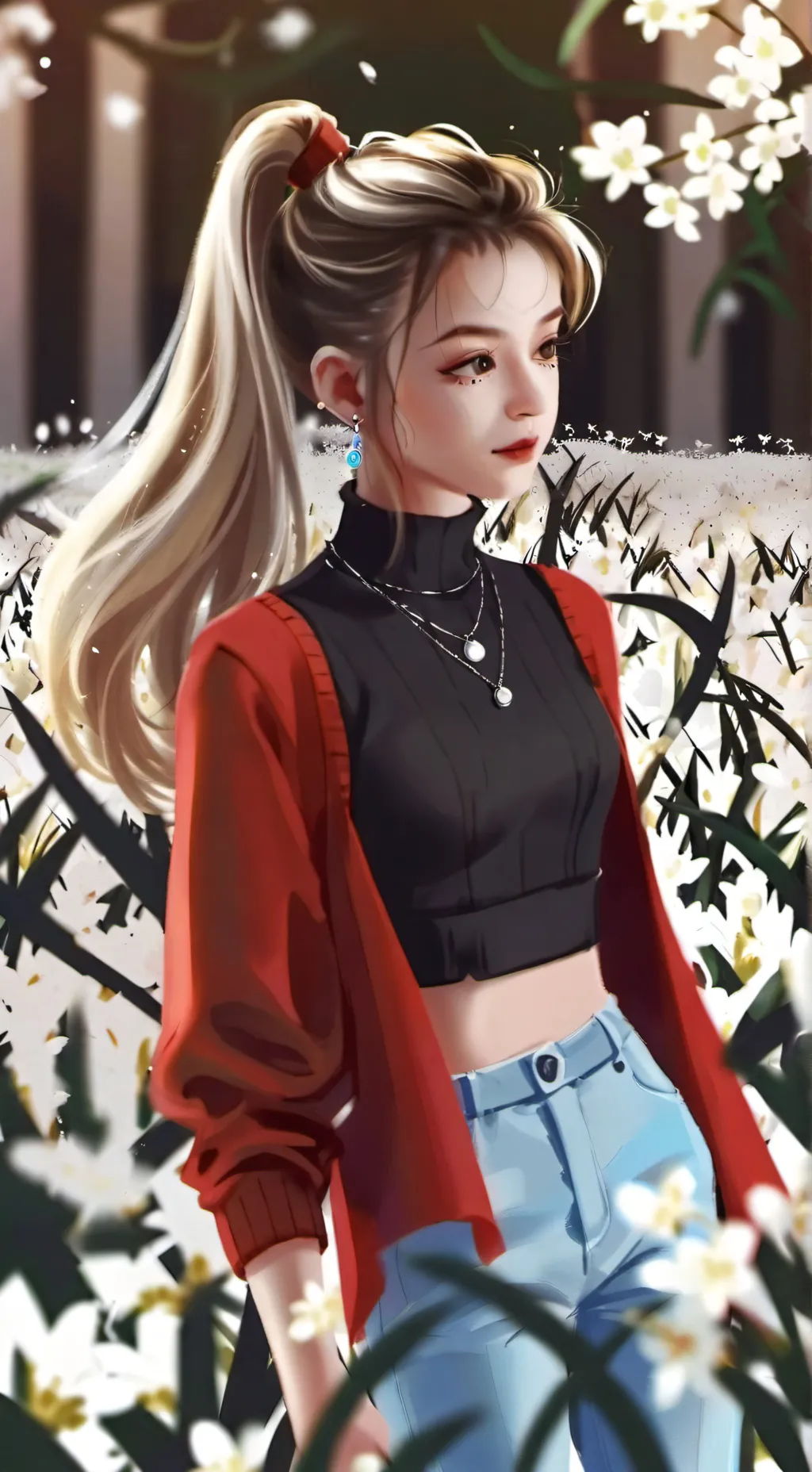 ai character: Lucy (TEENAGER) background