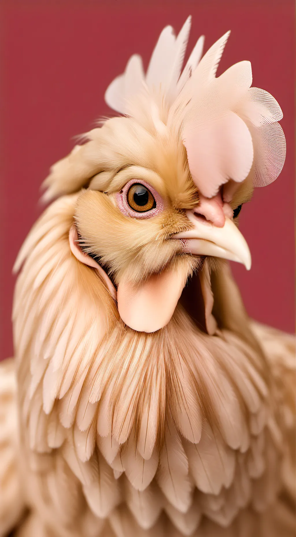 ai character: Chicken? background