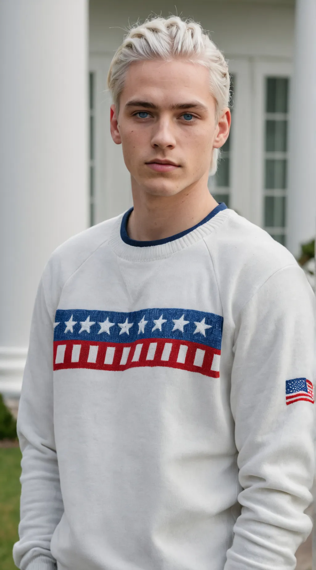 ai character: Вашингтон background