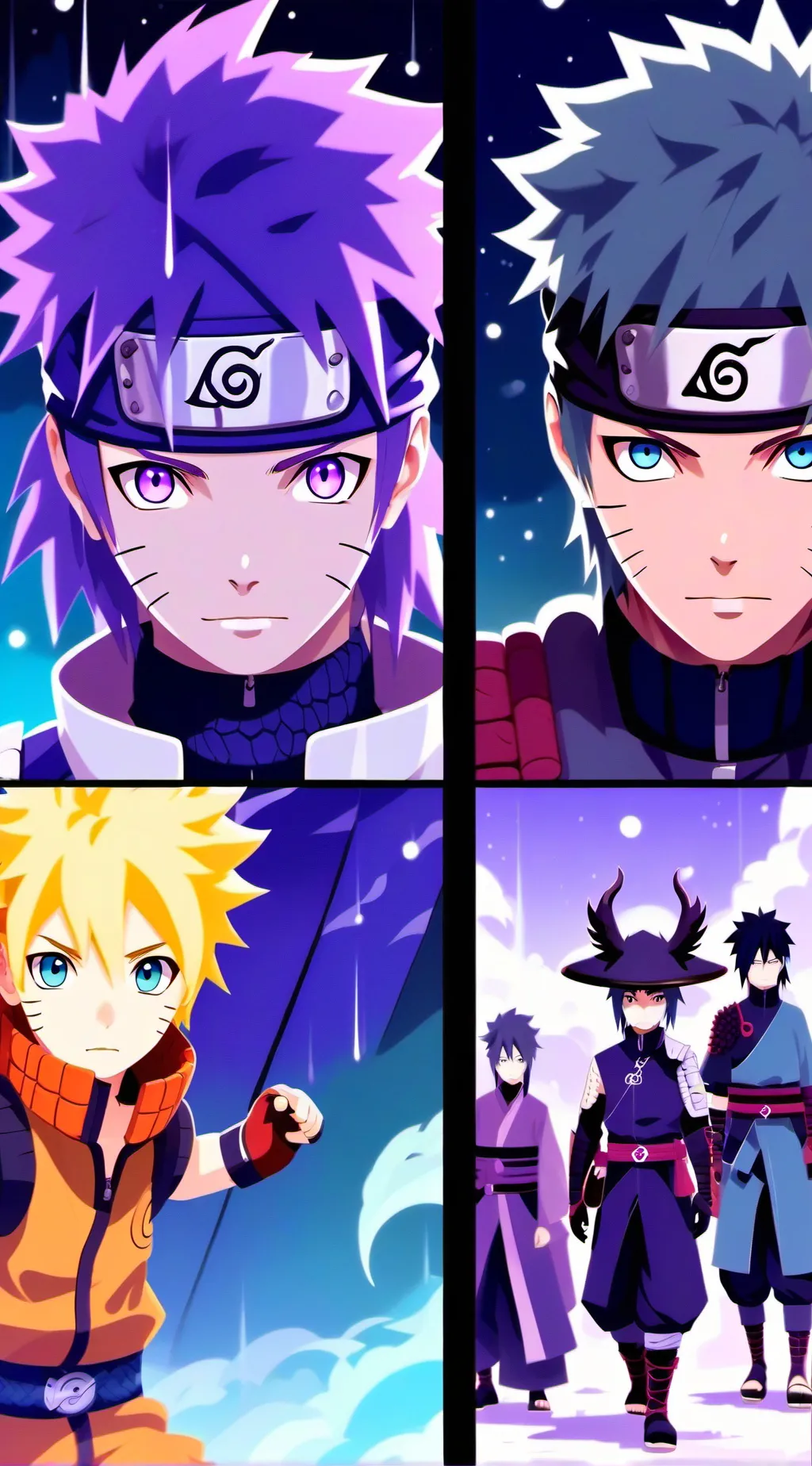 ai character: naruto x hinata background