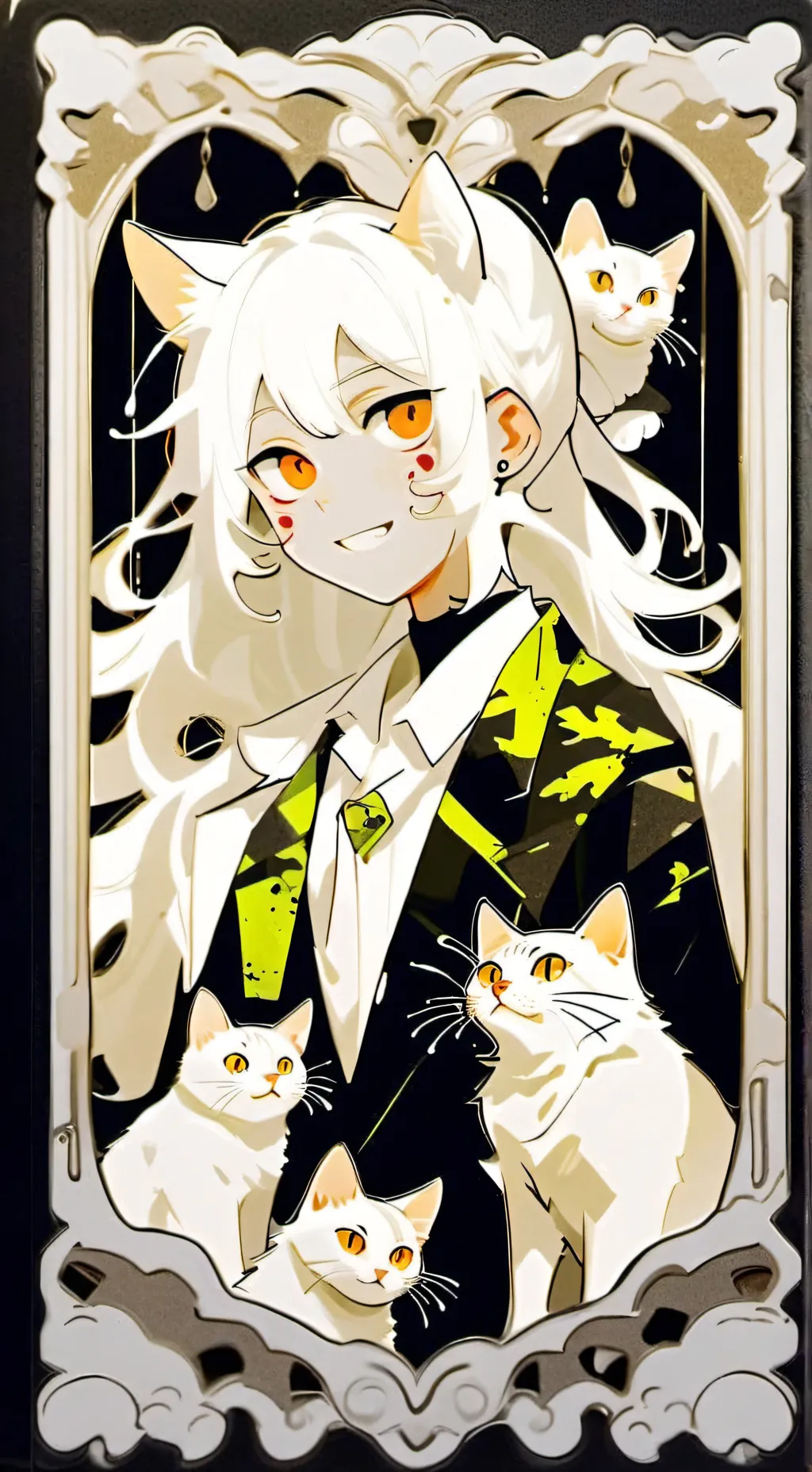 ai character: Fusion  background