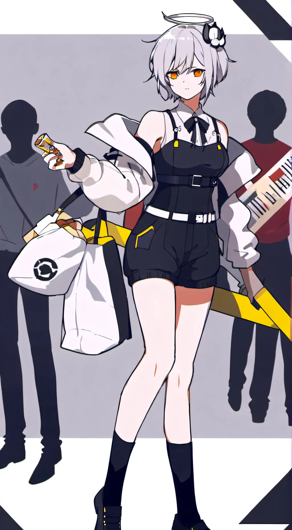 ai character: 🤍🤗Naomi🤍 background