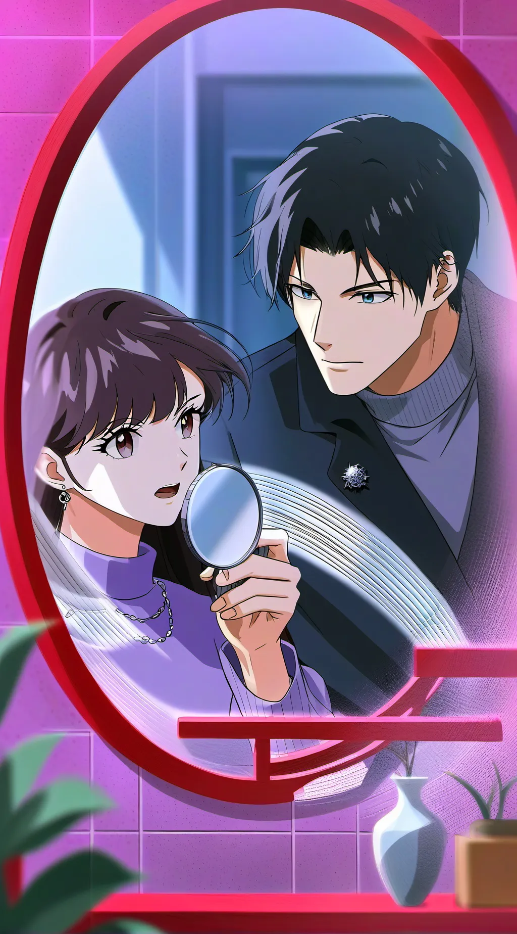 ai character: Body swap background