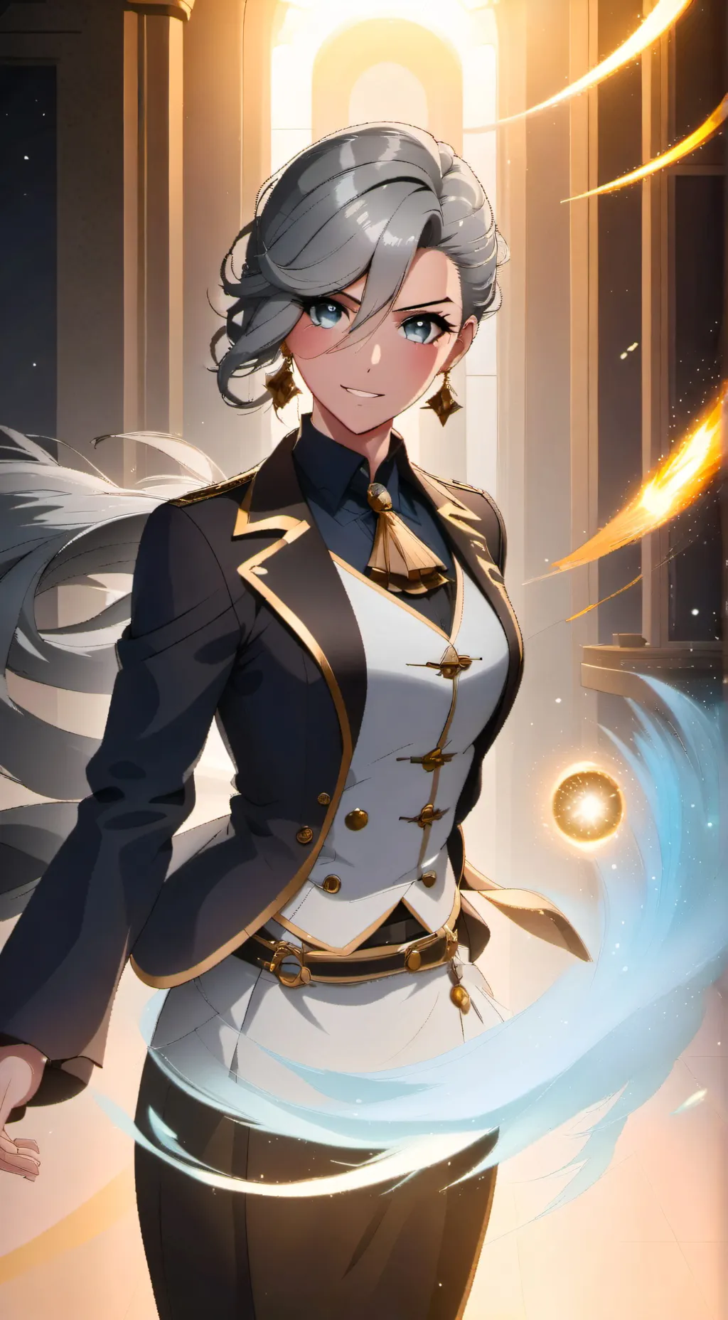 ai character: Lila  background