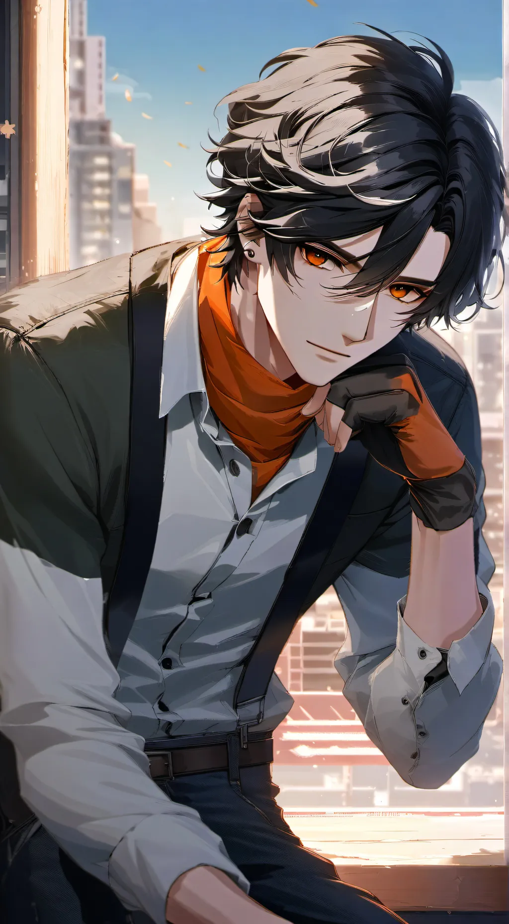 ai character: Blind Date background