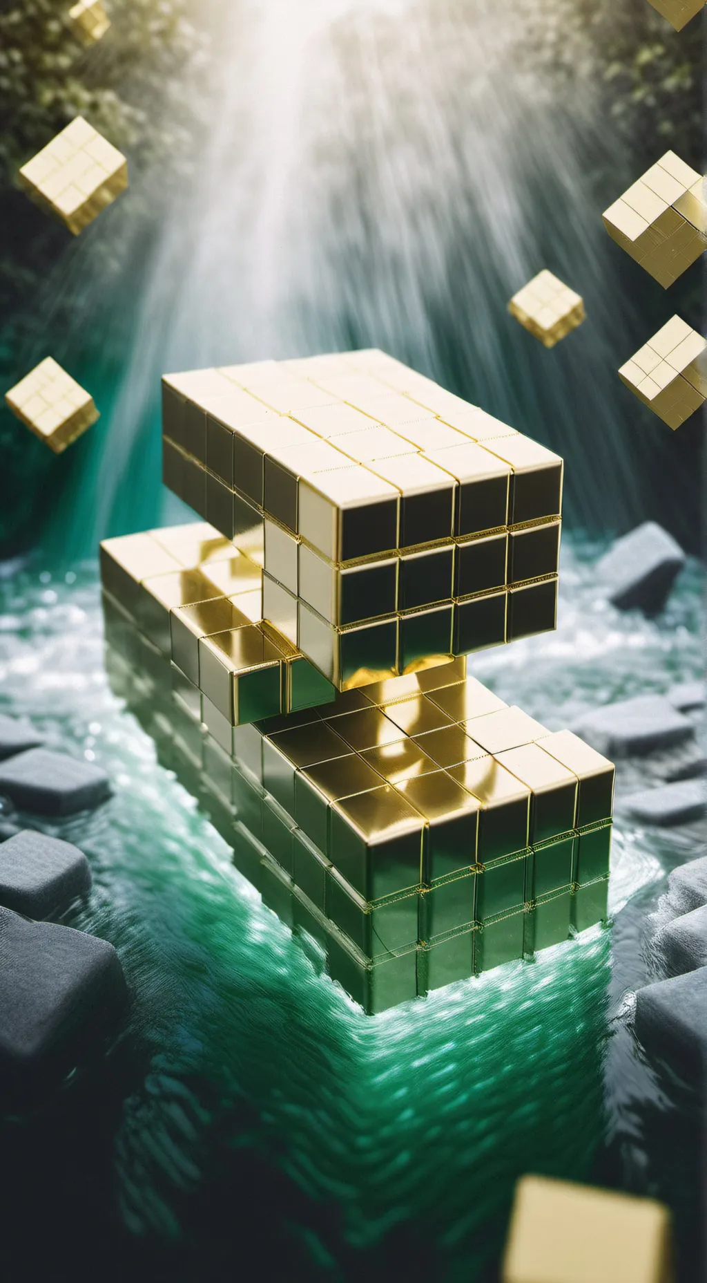 ai character: the magic brick background