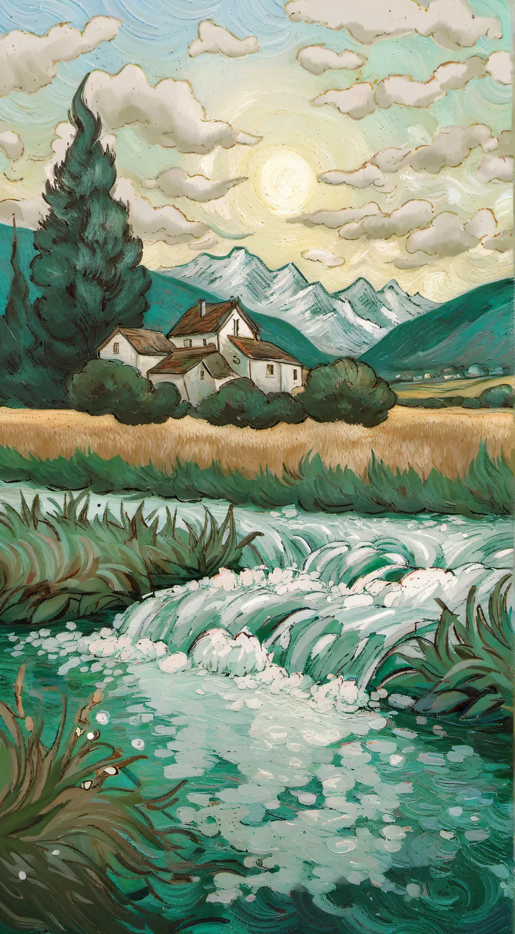 ai character: normal family rp background