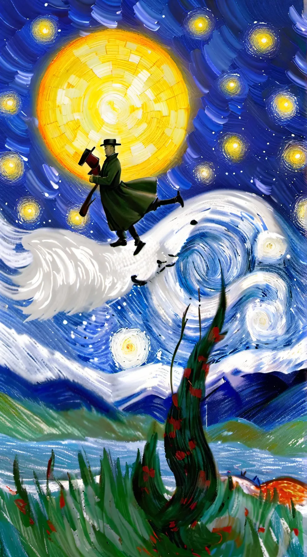 ai character: coolkid background